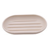 2 PCS Simple Style Soap Box Light Color Soap Dish Case(Apricot)