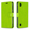 For ZTE Blade A5 2019 Crazy Horse Texture Horizontal Flip Leather Case with Holder & Card Slots & Wallet & Photo Frame(green)