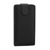 For Sony Xperia E5 Ordinary Texture Vertical Flip Leather Case (Black)