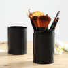 12Pcs/Sets Makeup Brushes Tool Eye Shadow Foundation Eyebrow Lip Brush cosmetics Leather Cup Holder Case Kit(Black)