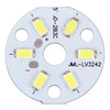 10 PCS 3W SMD 5730 Aluminum Base Light Panel, 6 LEDs 270 LM 3000-6500K, Diameter: 32mm