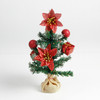 2 PCS Christmas Delicate Mini Christmas Tree(Red)