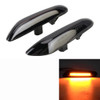 2 PCS D12V / 5W Car LED Dynamic Blinker Side Lights Flowing Water Turn Signal Light for BMW, Yellow Light