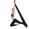 Household Handstand Elastic Stretching Rope Aerial Yoga Hammock Set(Black)