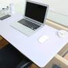 Multifunction Business Double Sided PVC Leather Mouse Pad Keyboard Pad Table Mat Computer Desk Mat, Size: 80 x 40cm(Silver Grey)