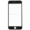 Front Screen Outer Glass Lens with Front LCD Screen Bezel Frame for iPhone 6 Plus(Black)