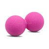 Silicone Elastic Fitness Massage Ball Yaga Ball(Rose Red)