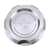 Car Modified Stainless Steel Oil Cap Engine Tank Cover for Honda, Size: 5.6 x 3.2cm(Silver)