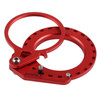 PULUZ Aluminum Alloy 67mm to 62mm Swing Wet-Lens Diopter Adapter Mount for DSLR Underwater Diving Housing(Red)