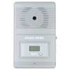 Light Sensitive and Motion Activated Visitor Door Chime with 0.7 inch LCD Counter (32-Melody/3xAA)(Grey)