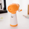 Fully Automatic Pen Sharpener Three-stage Adjustment Manual Pen Sharpener(Orange)