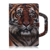 For Galaxy Tab S6 T860 / T865 3D Colored Drawing Horizontal Flip Leather Case with Holder & Card Slot & Wallet & Handle(Siberian Tiger)