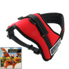 Soft Thicken Pet Chest Suspenders Dog Traction Rope, Size: S (35-50cm)(Red)