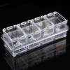 2 PCS Kitchen Multipurpose Po Four Cylinder Crystal Seasoning Box Random Color Delivery