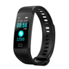 Y5 0.96 inch Color Screen Bluetooth 4.0 Smart Bracelet, IP67 Waterproof, Support Sports Mode / Heart Rate Monitor / Sleep Monitor / Information Reminder, Compatible with both Android and iOS System(Black)