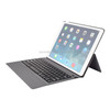 T129 For iPad Pro 12.9 inch (2017) / (2015) Ultra-thin One-piece Plastic Bluetooth Keyboard Leather Cover with Stand Function (Black)