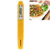 LCD Digital Food Thermometer, Temperature Ranger: -50 to 300 Degree Celsius(Yellow)