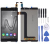 LCD Screen and Digitizer Full Assembly for Wiko Robby(Black)