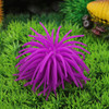3 PCS Aquarium Articles Decoration TPR Simulation Sea Urchin Ball Coral, Size: S, Diameter: 7cm(Purple)