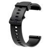 Silicone Sport Wrist Strap for Garmin Vivoactive 3 20mm (Black)