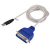 High Quality USB 2.0 to Parallel 1284 36 Pin Printer Adapter Cable, Cable Length: Approx 1m(Green)