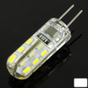 G4 1.5W 120LM Corn Light Bulb, 24 LED SMD 3014, White Light, AC 220V
