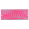 Soft 12 inch Silicone Keyboard Protective Cover Skin for new MacBook, American Version(Magenta)