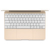 Soft 12 inch Silicone Keyboard Protective Cover Skin for new MacBook, American Version(White)