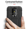 Shockproof Rugged Shield Full Coverage Protective Silicone Case for LG K40 (Black)