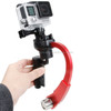 HR255 Special Stabilizer Bow Type Balancer Selfie Stick Monopod Mini Tripod for GoPro HERO4 /3+ /3(Red)