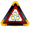 W837 Multi-function Triangle Shape Rechargeable White COB + Red LED Emergency Warning Light