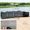 1.5m Fish Net Cage 5 Layers Collapsible Fish Care Net Fish Cage Wire Fish Care Anti-scraper Care, Random Color Delivery
