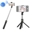 K07 Bluetooth 4.0 Mobile Phone Adjustable Bluetooth Selfie Stick Self-timer Pole Tripod (Black)