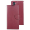 For Galaxy Note 10 MERCURY GOOSPERY BRAVO Series Crazy Horse Texture Horizontal Flip Leather Case with Holder & Card Slots & Wallet((Wine)