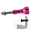TMC Aluminum Mini Thumb Knob Stainless Bolt Screw for GoPro  NEW HERO /HERO6   /5 /5 Session /4 Session /4 /3+ /3 /2 /1, Xiaoyi and Other Action Cameras, Length: 5cm(Magenta)