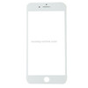 Front Screen Outer Glass Lens with Front LCD Screen Bezel Frame & OCA Optically Clear Adhesive for iPhone 8 Plus(White)