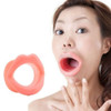 Silicone Face Care Mouth Muscle Tightener Beauty Massage Face-lift Tool(pink)