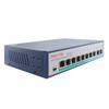 ESCAM POE 8+2 10-Port Fast Ethernet Switch 8-Port POE 10/100M 120W Network Switch, Transmission Distance: 150m(Black)