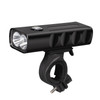 BX2 USB Charging Bicycle Light Front Handlebar Led Light (3 Hours, T6+Gem Lamp)