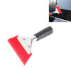 For Short Handle Tendon Scraper Car Film Tools Wiper Plate Glass Cleaning Tool(Red)