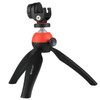 PULUZ Pocket Mini Tripod Mount with 360 Degree Ball Head & Phone Clamp for Smartphones(Red)