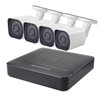 COTIER A4B6 4Ch 1080P 2.0 Mega Pixel Bullet IP Camera NVR Kit, Support Night Vision / Motion Detection, IR Distance: 15m