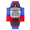 SKMEI Transformation Toy Shape Changing Removable Dial Digital Movement Children Watch with PU Plastic Cement Band(Dark Blue)