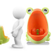 Cartoon Frog Shape Kids Wall-Mounted Potty Toilet(Matcha)