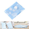 Space Saving Orchids Pattern Vacuum Storage Bag, Thinken Quilts Clothing Vacuum Seal Storage Bag, Size: 100*110 cm