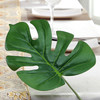 Home Handcrafts Green Artificial Tropical Plant Leaf Fake Palm Leaves Monstera Decoration