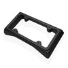 Car Auto Front Bumper Guard Anti-collision EVA License Plate Frame Tag Cover Protector License Plate Frame