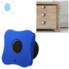 T5 Flower Version Aluminum Alloy Panel Fingerprint Drawer Lock(Blue)