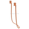 Silicone Anti-lost String for Huawei Honor FlyPods / FlyPod Pro / FreeBuds2 / FreeBuds2 Pro, Cable Length: 68cm(Coffee)