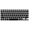 ENKAY for MacBook Pro 13.3 inch & 15.4 inch & 17.3 inch (US Version) / A1278 / A1286 Silicone Soft Keyboard Protector Cover Skin(Black)